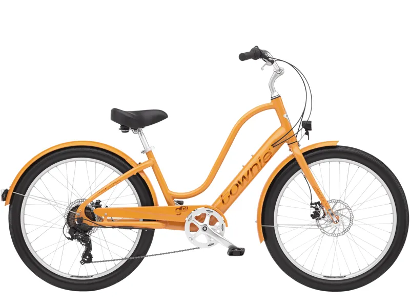 Electra Townie Go 7D EQ Step Thru 2024 Women's Electric Hybrid Bike - Mango