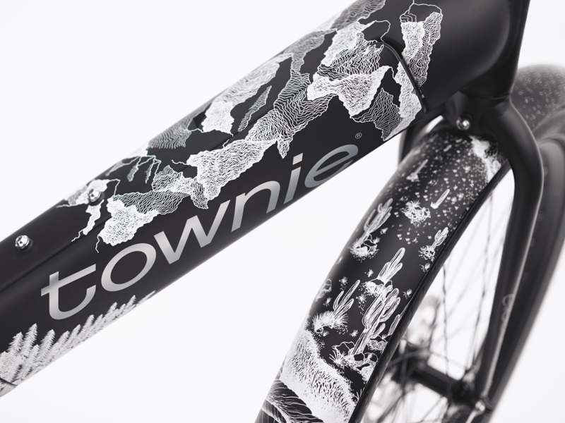 Electra Townie Path Go 10D EQ Step Over 2025 Electric Hybrid Bike - Black-1