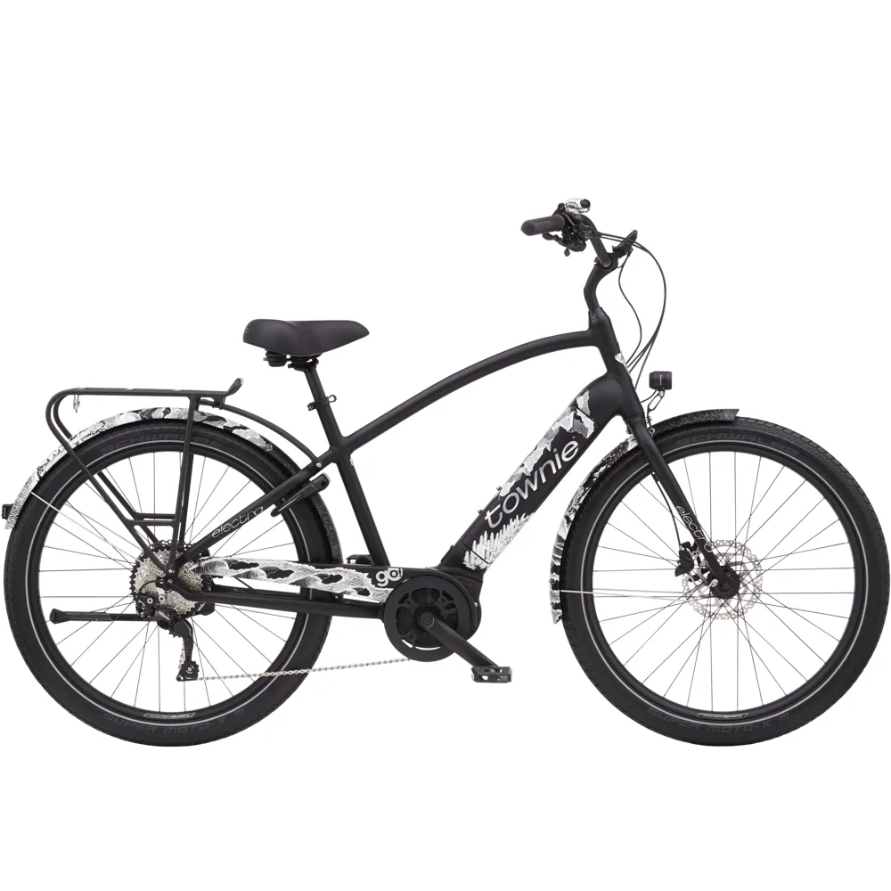 uPRISE Bikes Electra Townie Path Go 10D EQ Step Over 2025 Electric Hybrid Bike - Black | Price match, 365 day return s, 18-Month Warranty, Finance Available & Free UK Delivery
