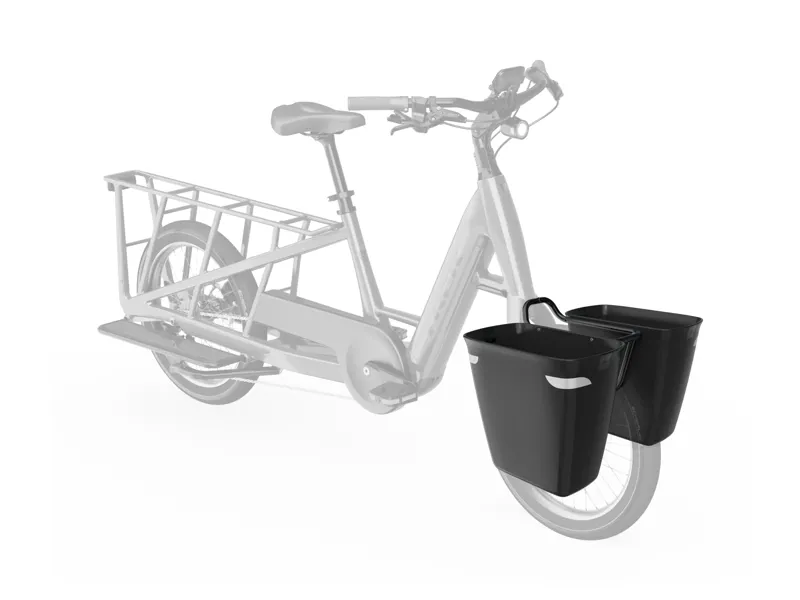 Trek Fetch+ 2 Front Pannier and Rack Kit - Black-1