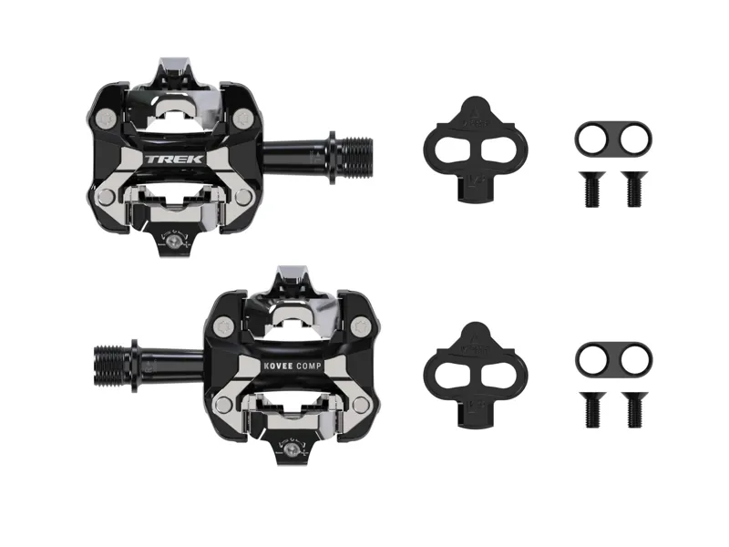 Trek Kovee Comp Clipless MTB Pedals - 9/16 - Black-2