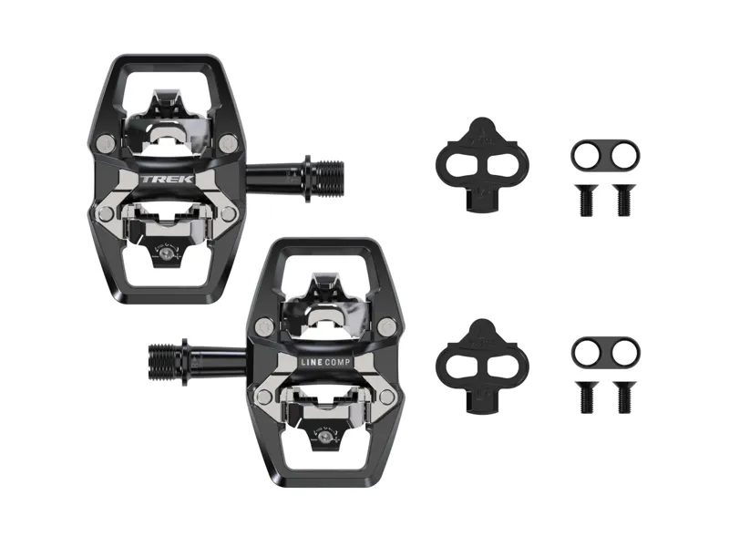 Trek Line Comp Clipless MTB Pedals - 9/16 - Black-2