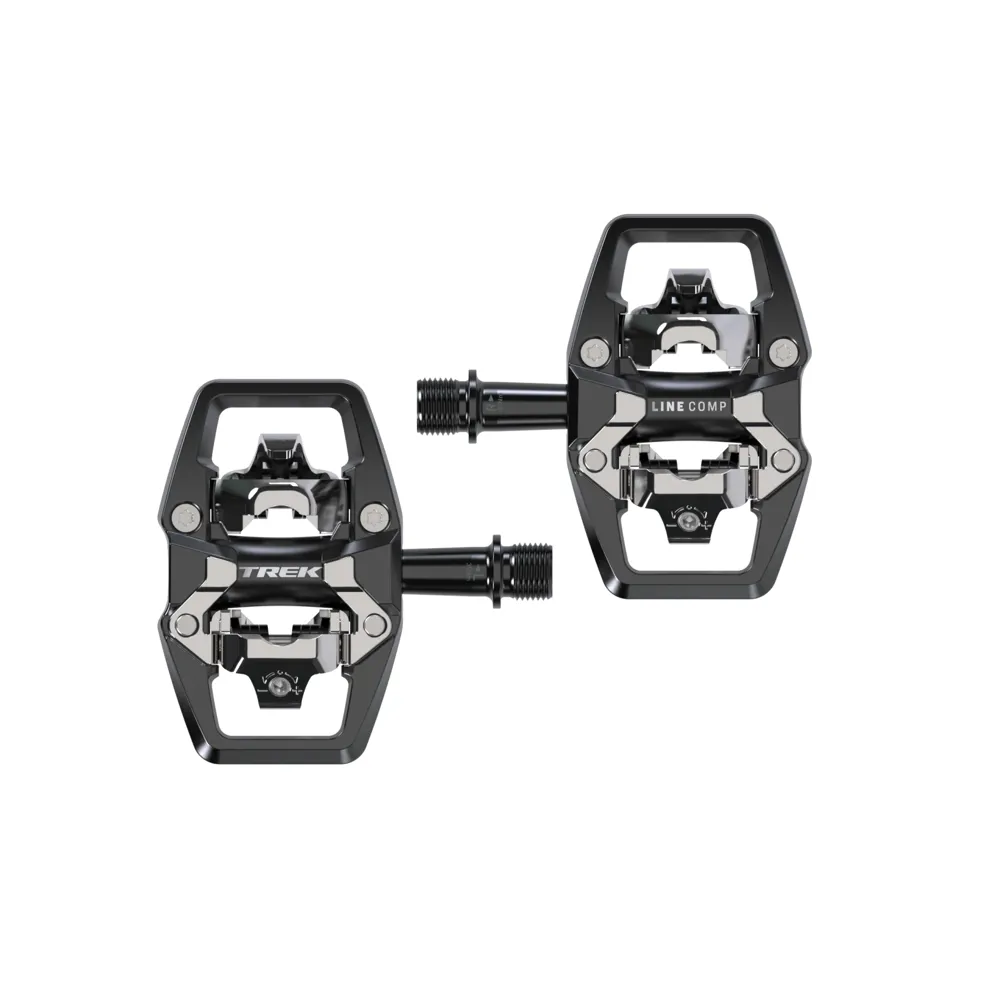 uPRISE Bikes Trek Line Comp Clipless MTB Pedals - 9/16 - Black | Price match, 365 day return s, 18-Month Warranty, Finance Available & Free UK Delivery