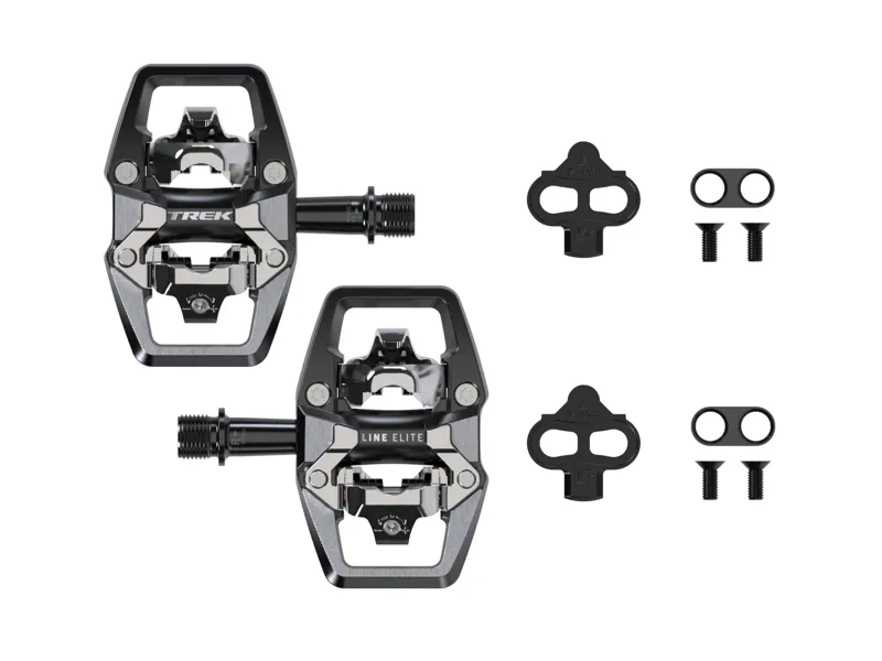 Trek Line Elite Clipless MTB Pedals - 9/16 - Black-2