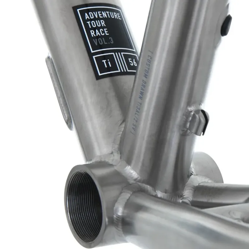 Kinesis UK Tripster ATR V3 Titanium Frameset - Titanium-4