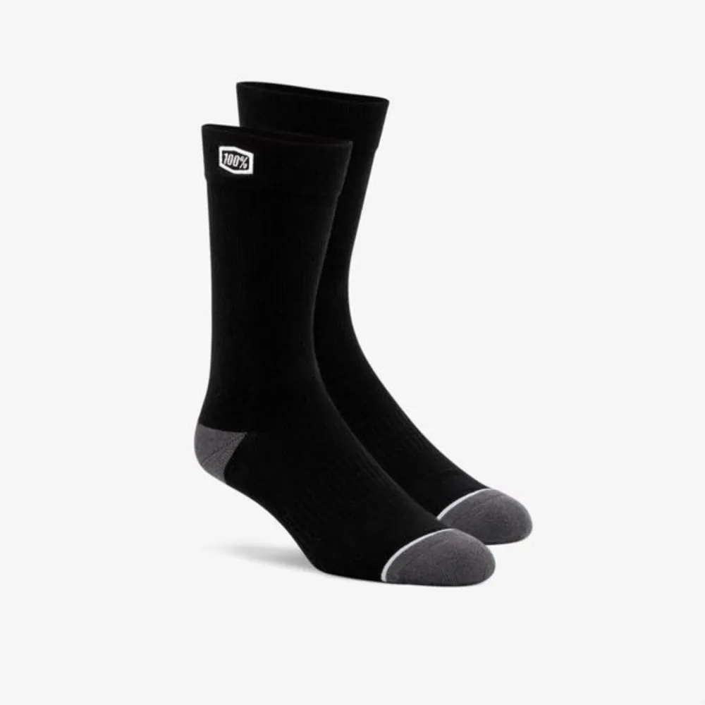 uPRISE Bikes 100 Percent Solid Casual Socks - Black | Price match, 365 day return s, 18-Month Warranty, Finance Available & Free UK Delivery