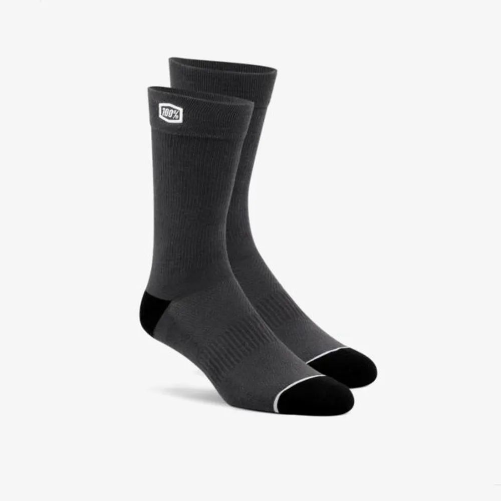uPRISE Bikes 100 Percent Solid Casual Socks - Grey | Price match, 365 day return s, 18-Month Warranty, Finance Available & Free UK Delivery