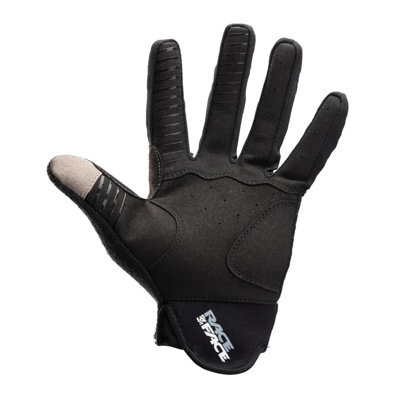 Race Face Stage Long Finger Gloves - Black -1
