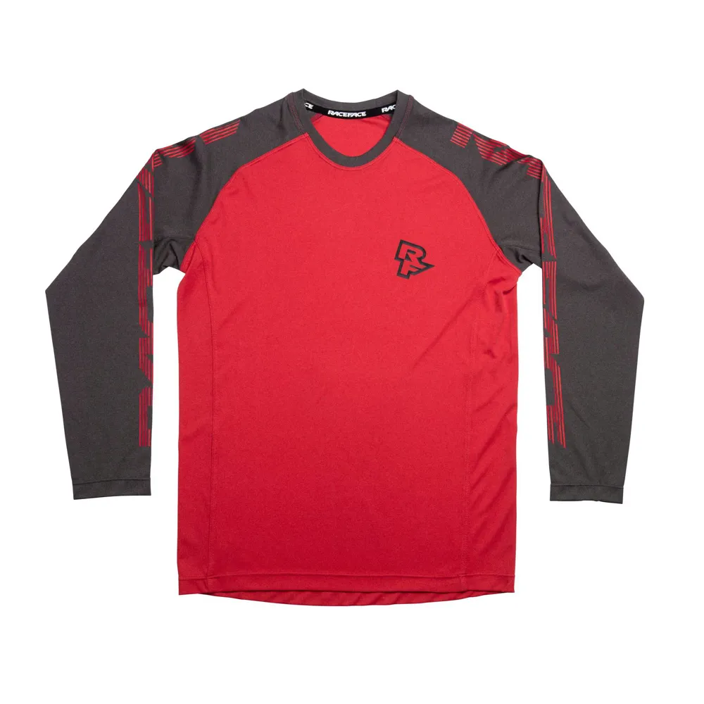uPRISE Bikes Race Face Sendy Youth Long Sleeve Jersey - Rouge | Price match, 365 day return s, 18-Month Warranty, Finance Available & Free UK Delivery