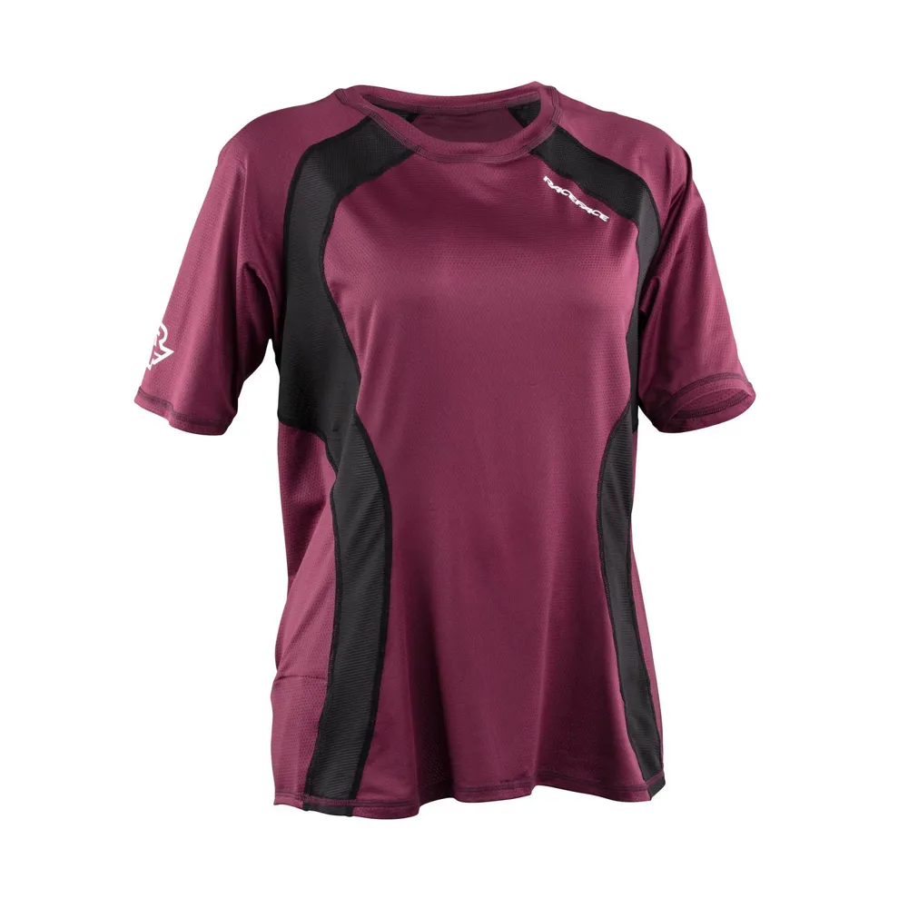 uPRISE Bikes Race Face Traverse Womens Short Sleeve Jersey - Bordeaux | Price match, 365 day return s, 18-Month Warranty, Finance Available & Free UK Delivery