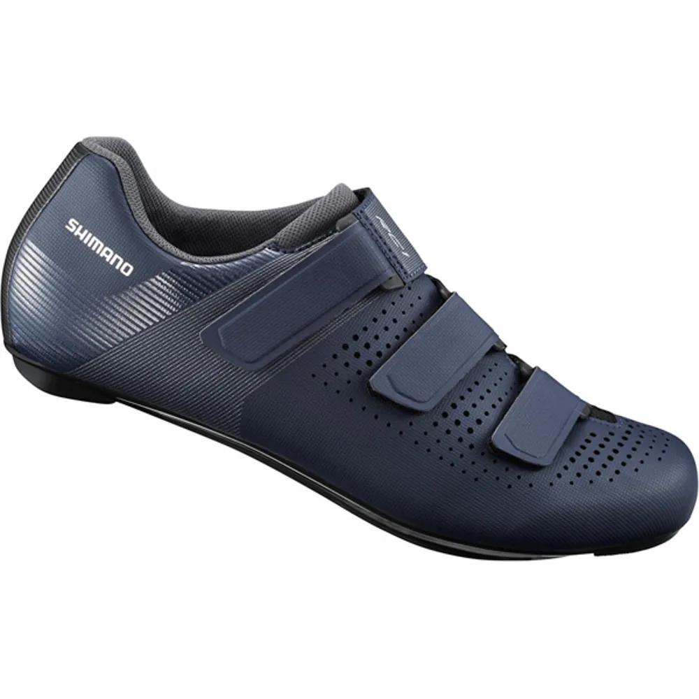 uPRISE Bikes Shimano RC100 SPD-SL Men's Road Shoes - Navy | Price match, 365 day return s, 18-Month Warranty, Finance Available & Free UK Delivery