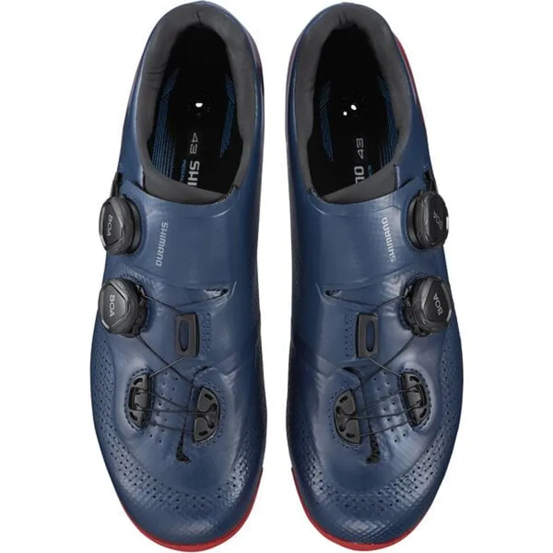 Shimano RC702 Men's SPD-SL Road Shoes - Red-1