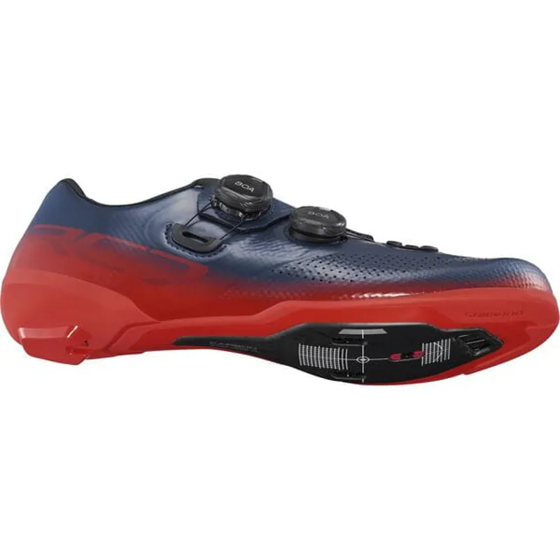 Shimano RC702 Men's SPD-SL Road Shoes - Red-3