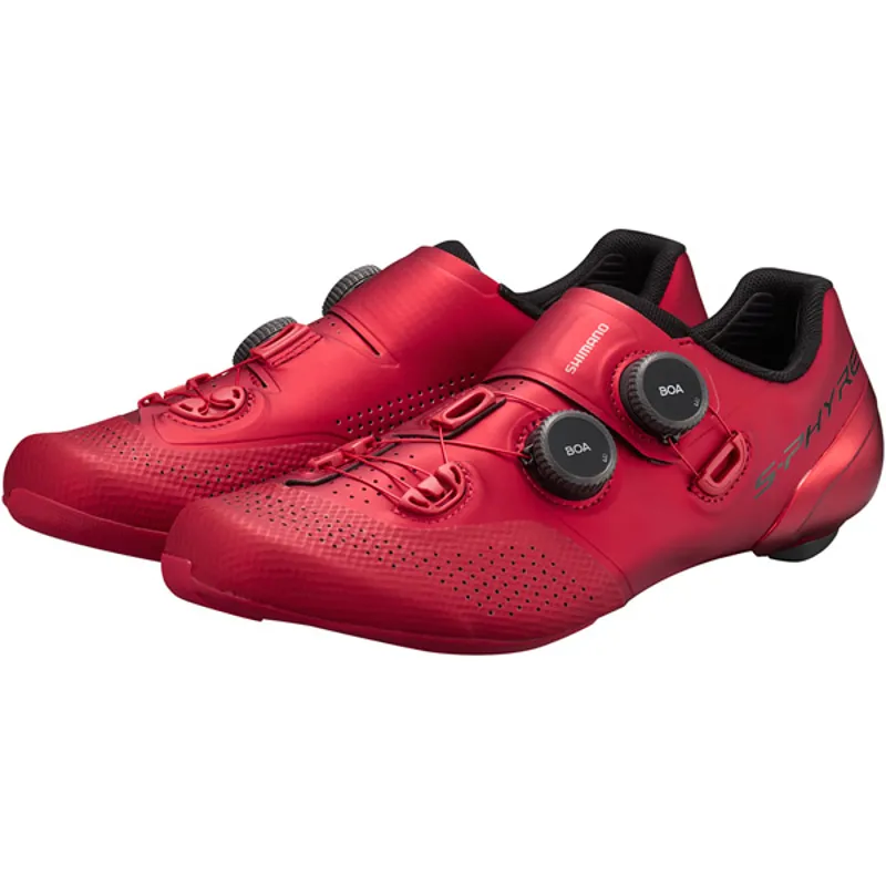 Shimano S-Phyre RC902 SPD-SL Men's Road Shoes - Red-3