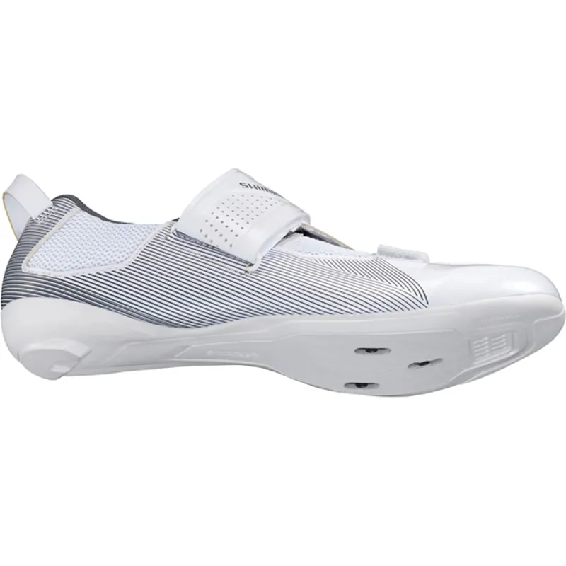 Shimano TR501 SPD-SL Men's Triathlon Shoes - White -1