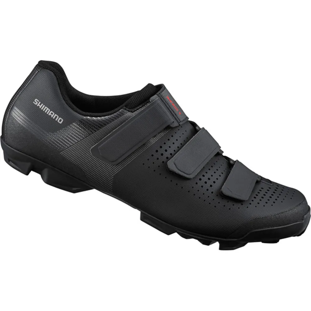 uPRISE Bikes Shimano XC100 SPD Men's MTB Shoes - Black | Price match, 365 day return s, 18-Month Warranty, Finance Available & Free UK Delivery