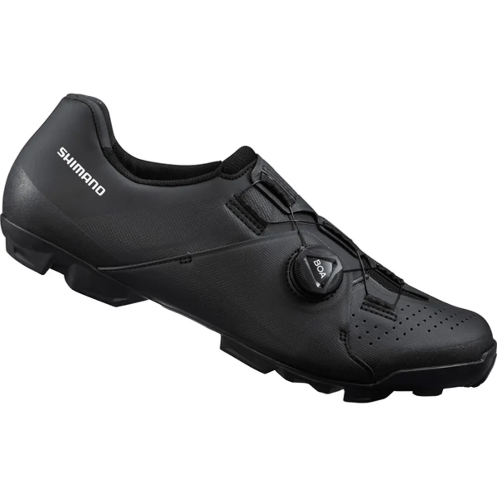 uPRISE Bikes Shimano XC300 SPD Men's MTB Shoes - Black | Price match, 365 day return s, 18-Month Warranty, Finance Available & Free UK Delivery