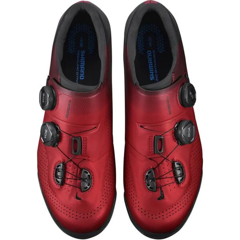 Shimano XC702 SPD Men's MTB Shoes - Red-1
