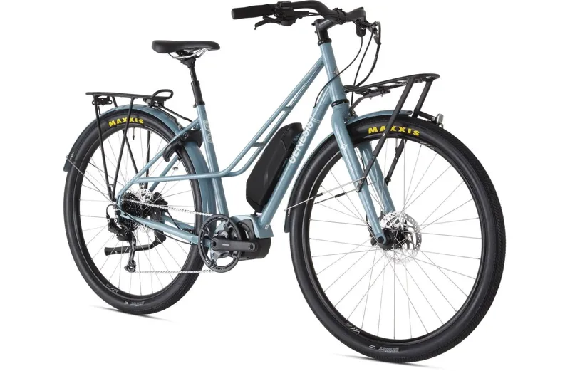 Genesis Columbia Road Electric Urban Bike - Pale Blue-1