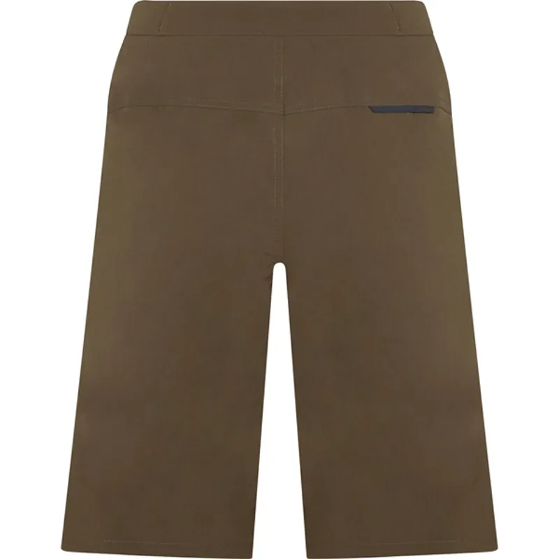 Madison Roam Stretch Womens Baggy Shorts - Desert Storm Khaki-1