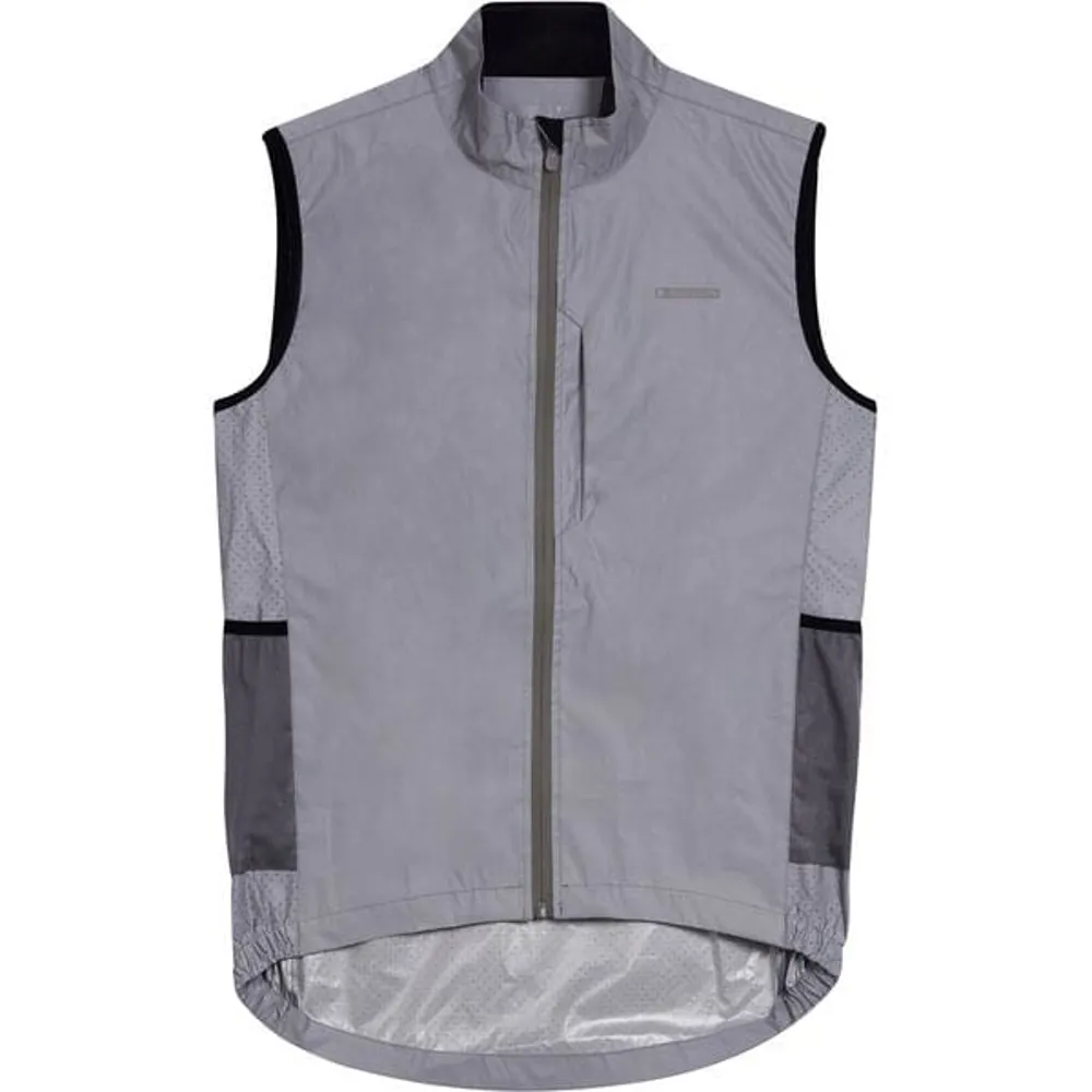 uPRISE Bikes Madison Stellar Shine Reflective Men's Gilet - Silver | Price match, 365 day return s, 18-Month Warranty, Finance Available & Free UK Delivery