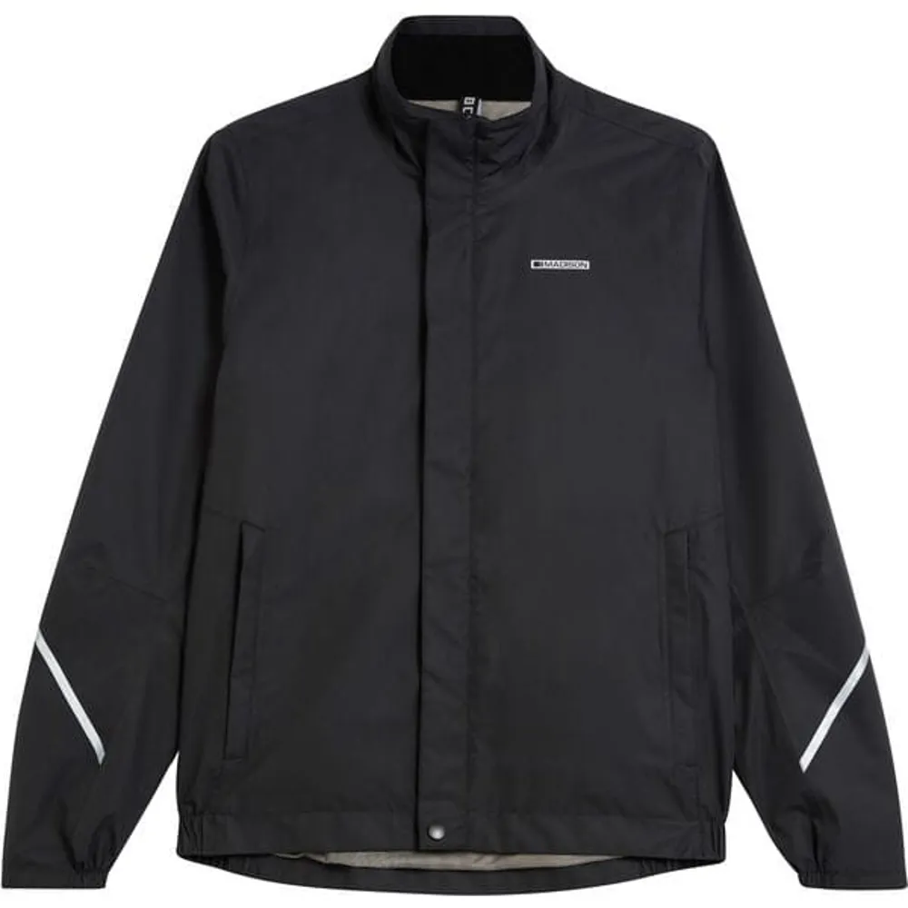 uPRISE Bikes Madison Protec 2-Layer Waterproof Men's Jacket - Black | Price match, 365 day return s, 18-Month Warranty, Finance Available & Free UK Delivery