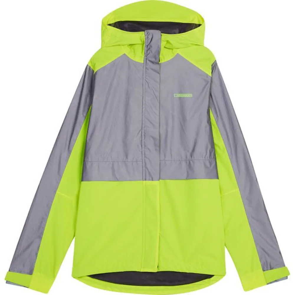 uPRISE Bikes Madison Stellar FiftyFifty Reflective Women's Jacket - Yellow/Silver | Price match, 365 day return s, 18-Month Warranty, Finance Available & Free UK Delivery