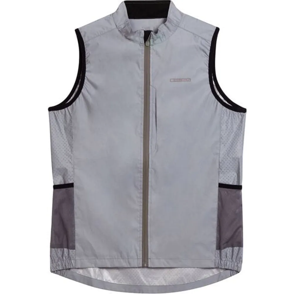 uPRISE Bikes Madison Stellar Shine Reflective Women's Gilet - Silver | Price match, 365 day return s, 18-Month Warranty, Finance Available & Free UK Delivery