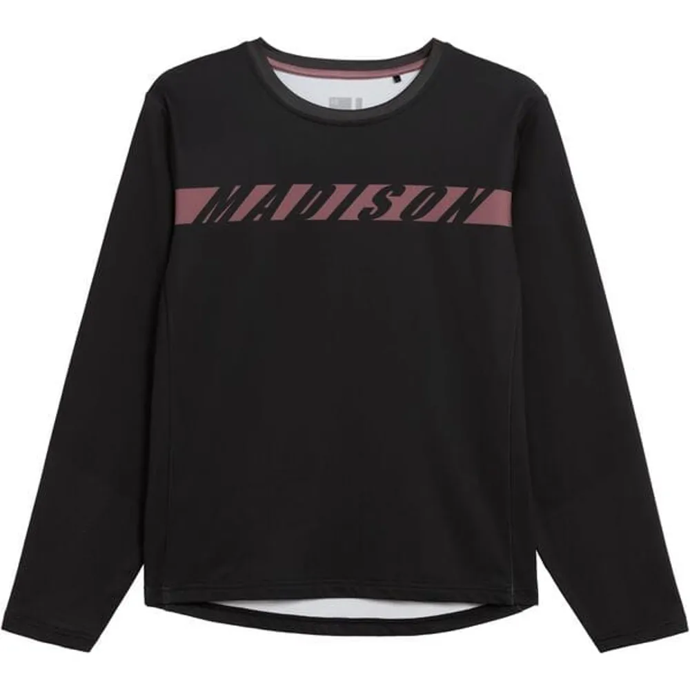uPRISE Bikes Madison Zenith Thermal Long Sleeve Women's Jersey - Phantom Black | Price match, 365 day return s, 18-Month Warranty, Finance Available & Free UK Delivery