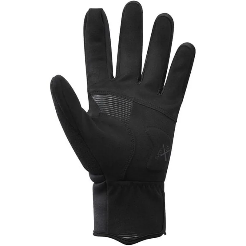 Shimano Windbreak Thermal Long Finger Gloves - Black-1