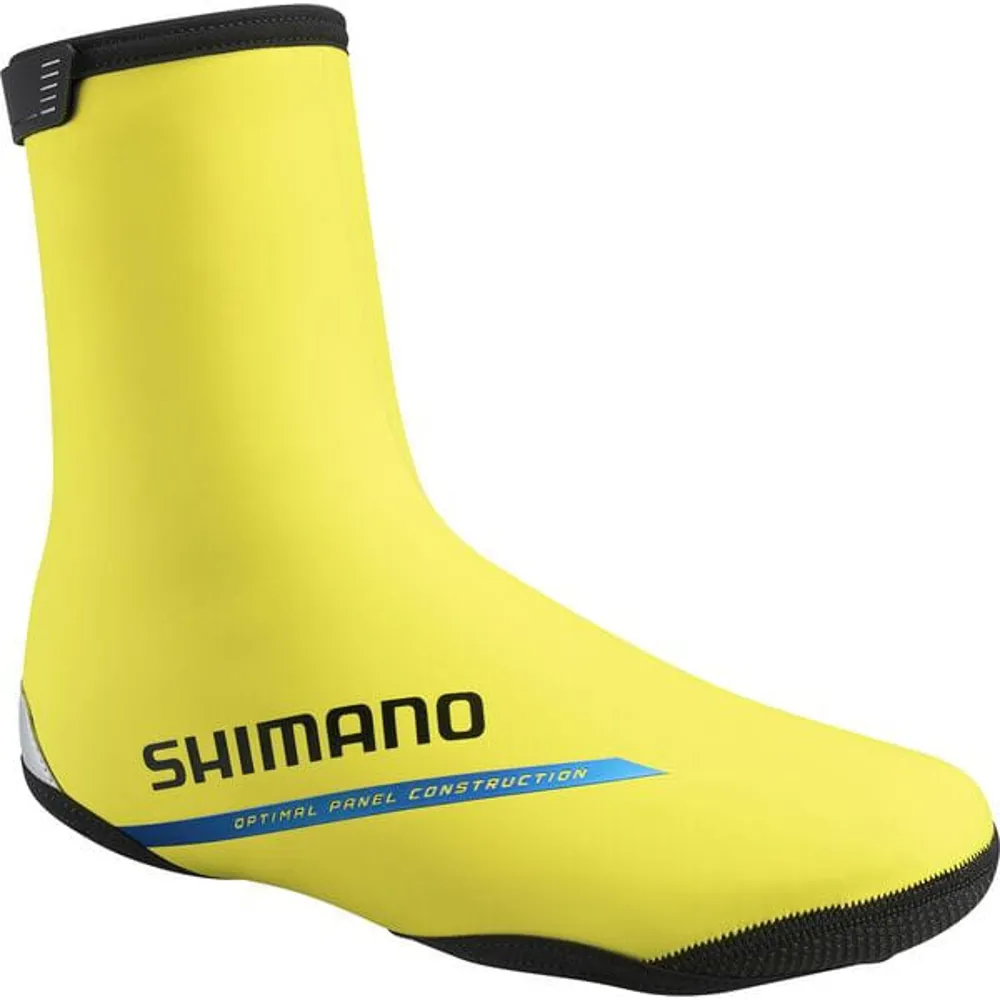 uPRISE Bikes Shimano Road Thermal Shoe Covers - Fluoro Yellow | Price match, 365 day return s, 18-Month Warranty, Finance Available & Free UK Delivery