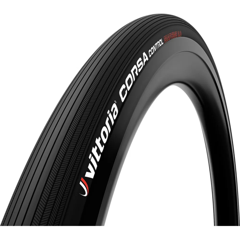 uPRISE Bikes Vittoria Corsa Control 700c G2.0 Tubleless Ready Road Tyre - Black | Price match, 365 day return s, 18-Month Warranty, Finance Available & Free UK Delivery