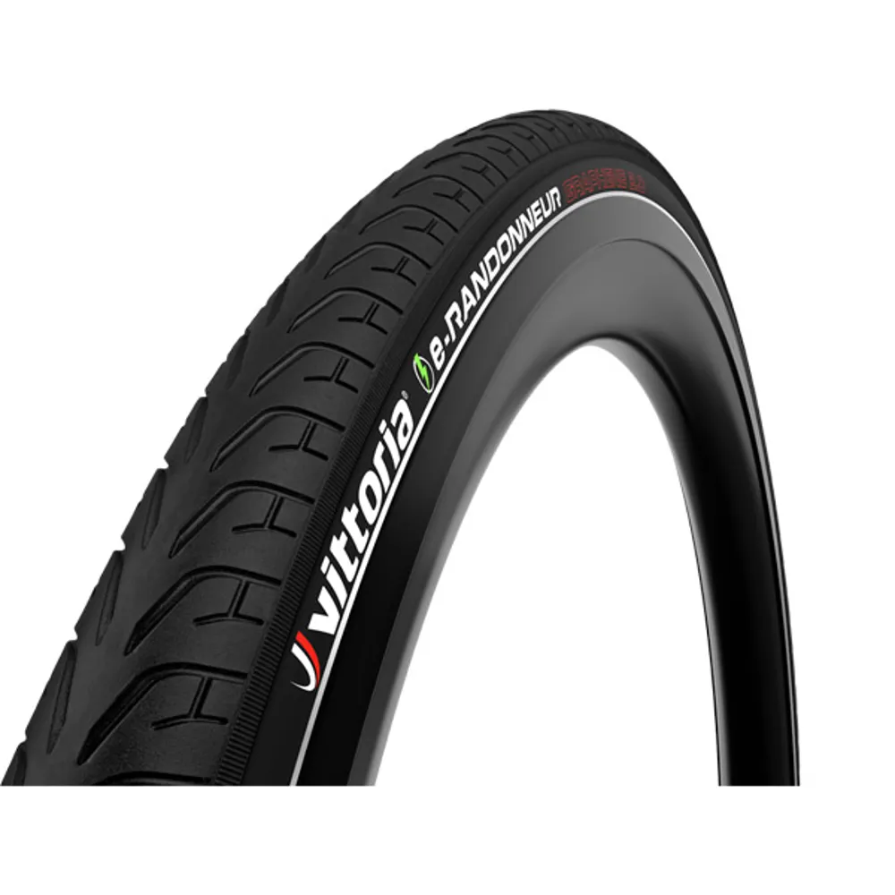 uPRISE Bikes Vittoria E-Randonneur G2.0 27.5 inch Rigid ReflectiveTyre - Black | Price match, 365 day return s, 18-Month Warranty, Finance Available & Free UK Delivery