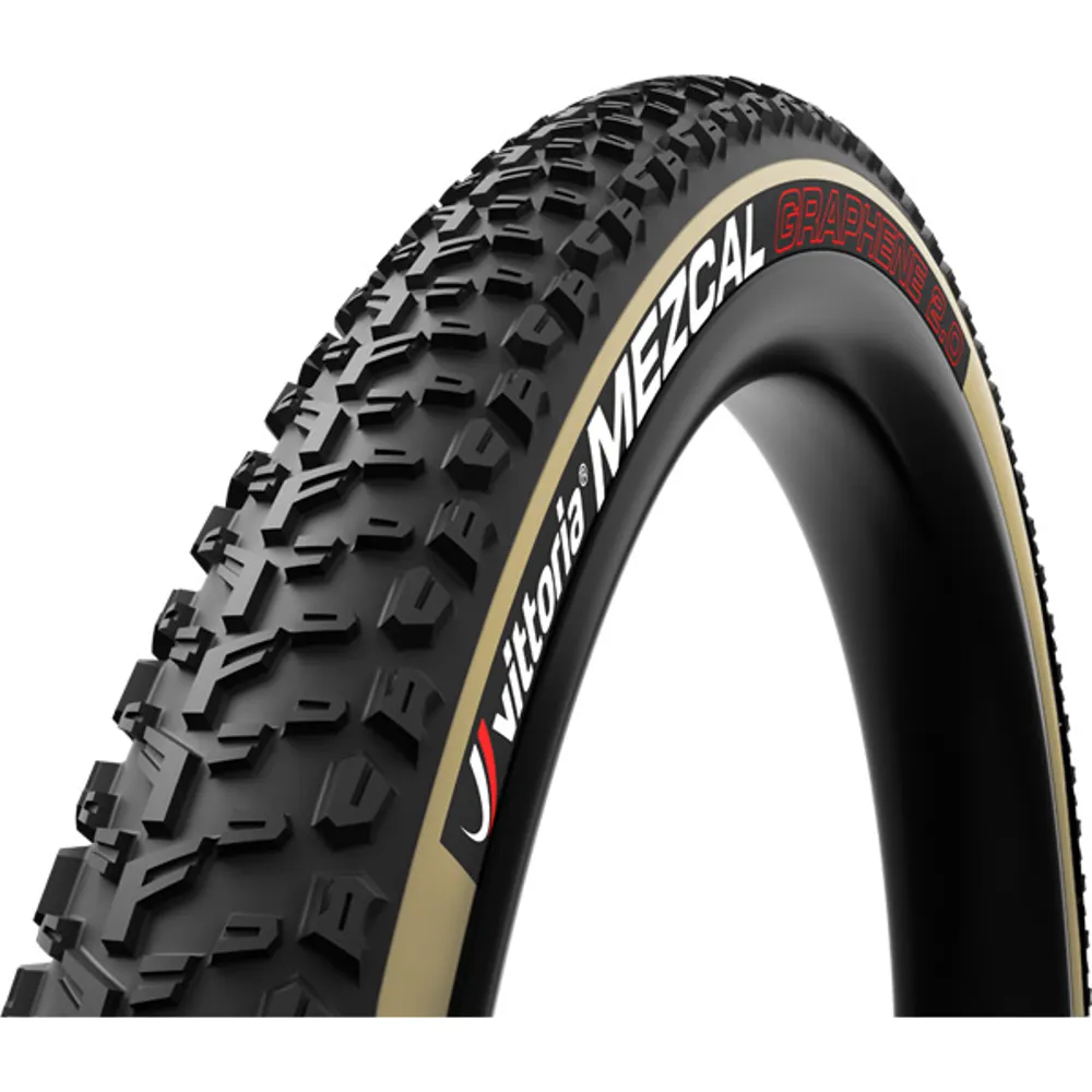 uPRISE Bikes Vittoria Mezcal III XC TLR 29er G2.0 Folding MTB Tyre - Black/Tan | Price match, 365 day return s, 18-Month Warranty, Finance Available & Free UK Delivery