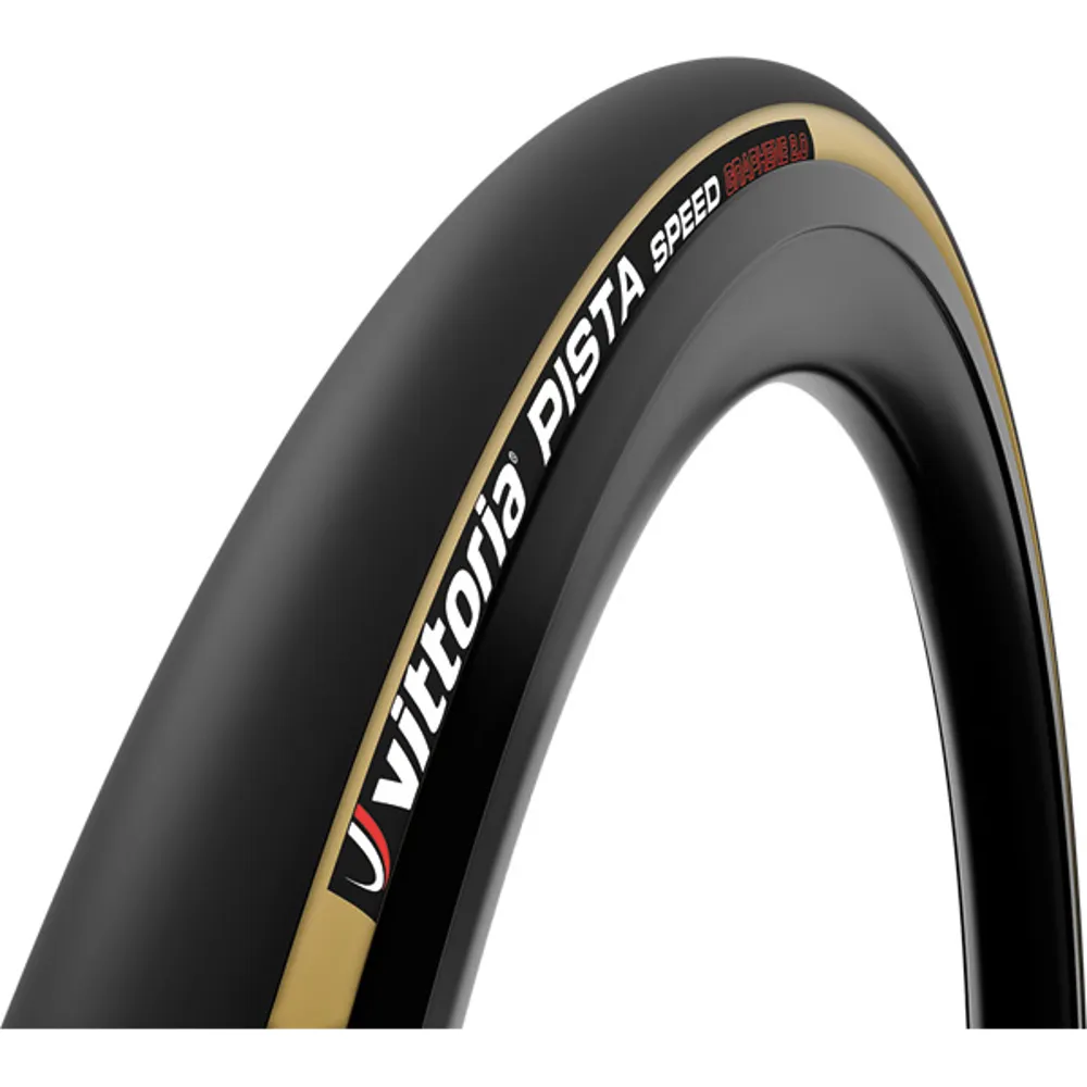 uPRISE Bikes Vittoria Pista Speed BG2.0 Tubular 28 inch Track Tyre - Black/Tan | Price match, 365 day return s, 18-Month Warranty, Finance Available & Free UK Delivery