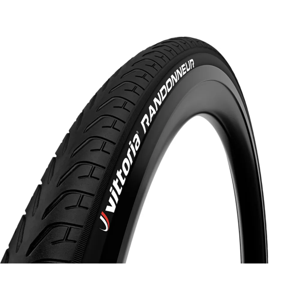 uPRISE Bikes Vittoria Randonneur 700c Rigid Urban Tyre - Black | Price match, 365 day return s, 18-Month Warranty, Finance Available & Free UK Delivery