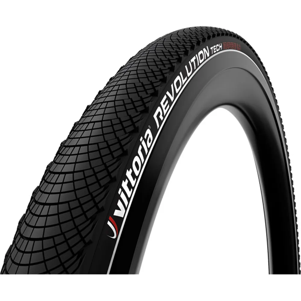 uPRISE Bikes Vittoria Revolution Tech 700c Rigid Reflective G2.0 Urban Tyre - Black | Price match, 365 day return s, 18-Month Warranty, Finance Available & Free UK Delivery