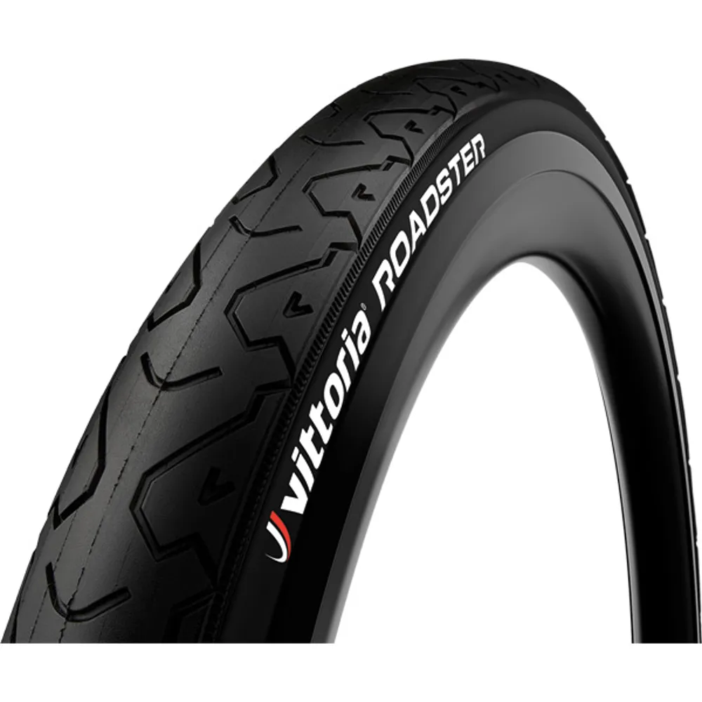 uPRISE Bikes Vittoria Roadster 26 x 1.5 inch Rigid Urban Tyre - Black | Price match, 365 day return s, 18-Month Warranty, Finance Available & Free UK Delivery