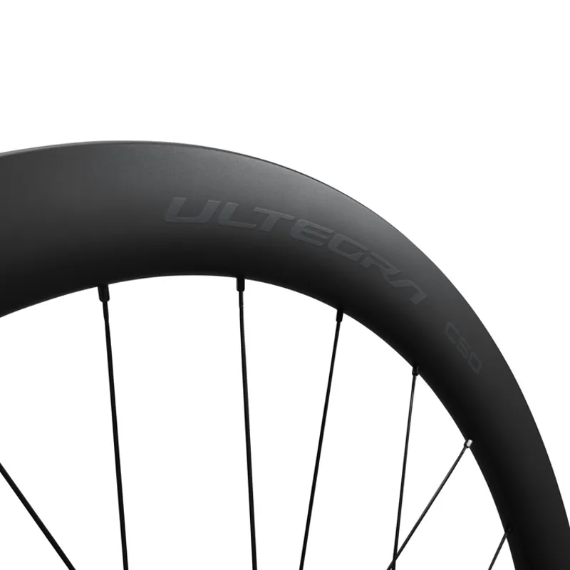 Shimano WH-R8170-C50 Ultegra Disc Carbon Clincher 12x100mm Front Wheel-2