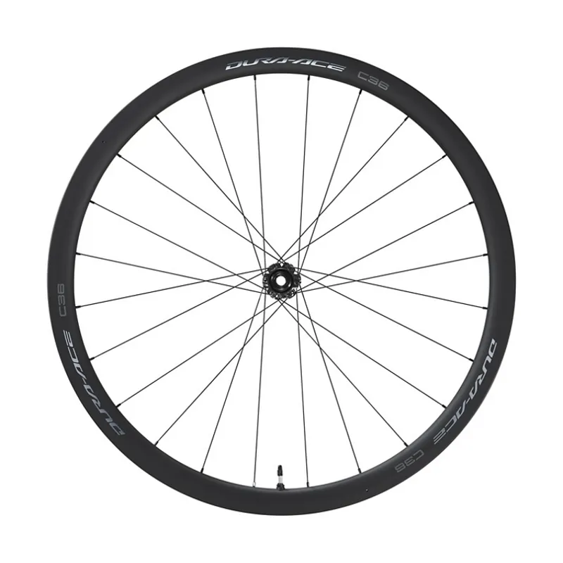 Shimano WH-R9270 Dura Ace C36 Tubular Carbon Disc Front Road Wheel