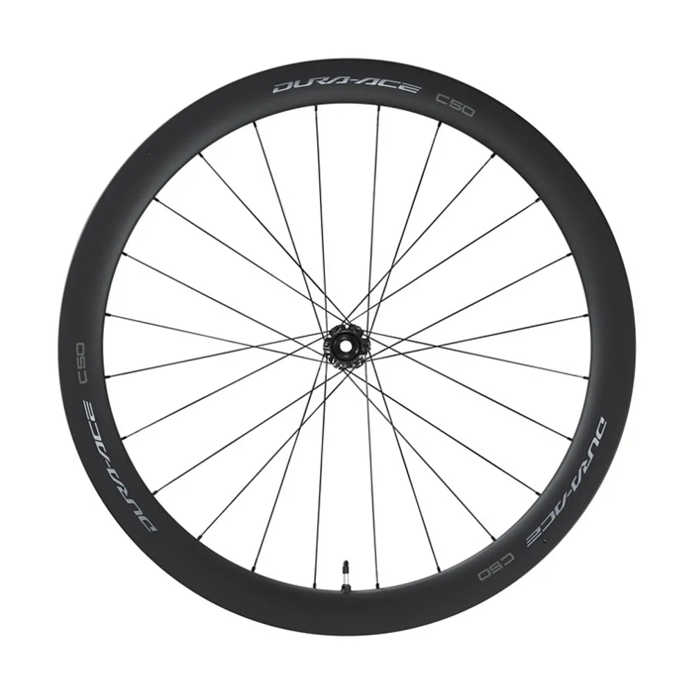 uPRISE Bikes Shimano WH-R9270 Dura Ace C50 Clincher Carbon Disc Front Road Wheel | Price match, 365 day return s, 18-Month Warranty, Finance Available & Free UK Delivery
