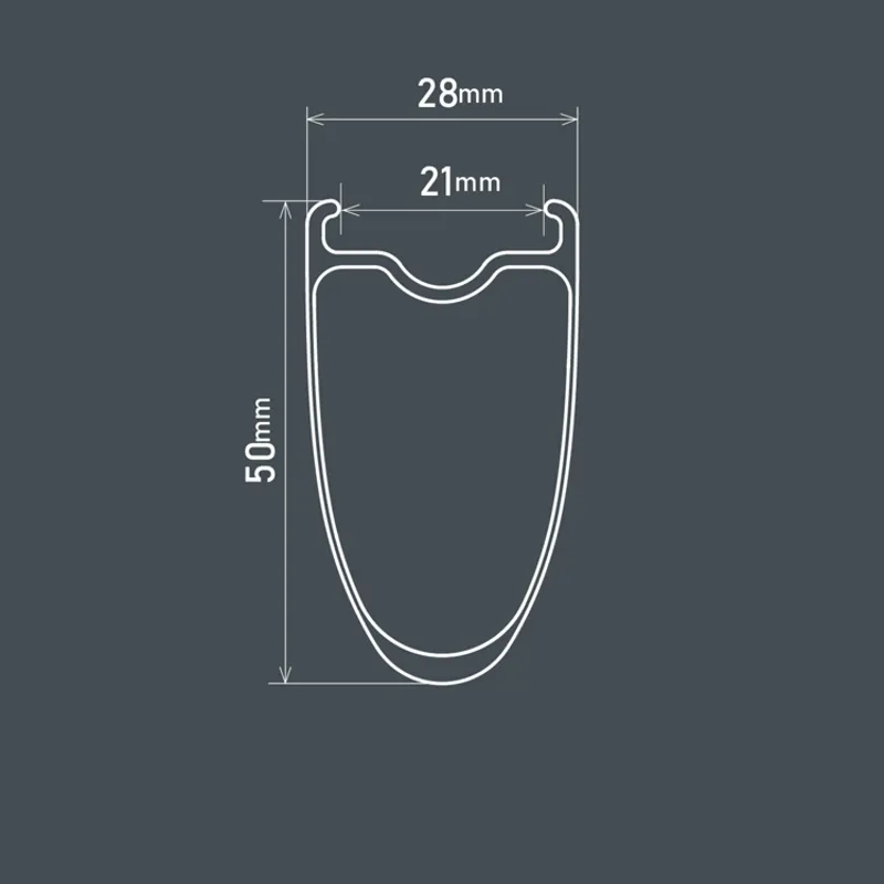 Shimano WH-R9270 Dura Ace C50 Clincher Carbon Disc Front Road Wheel-4