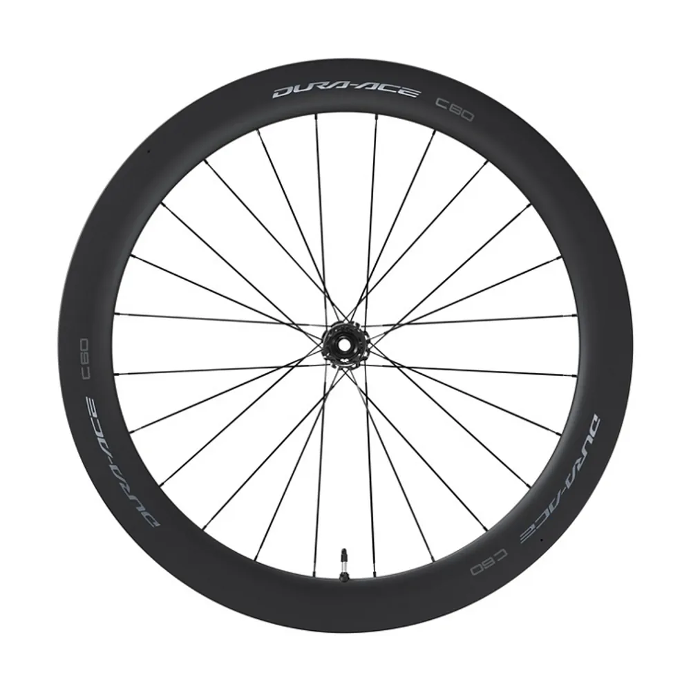 uPRISE Bikes Shimano WH-R9270 Dura Ace C60 Clincher Carbon Disc Front Road Wheel | Price match, 365 day return s, 18-Month Warranty, Finance Available & Free UK Delivery