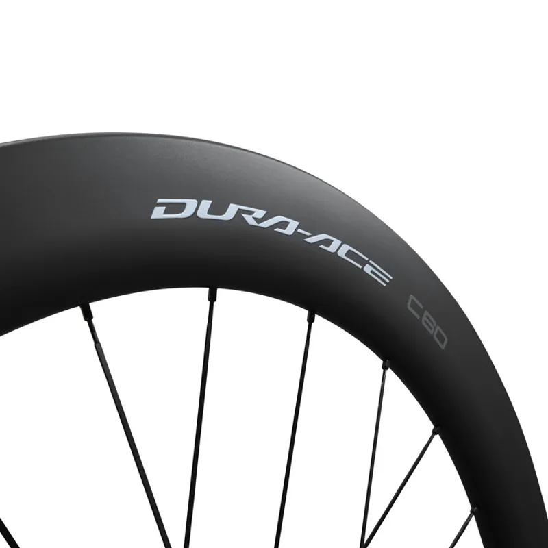 Shimano WH-R9270 Dura Ace C60 Clincher Carbon Disc Front Road Wheel-2