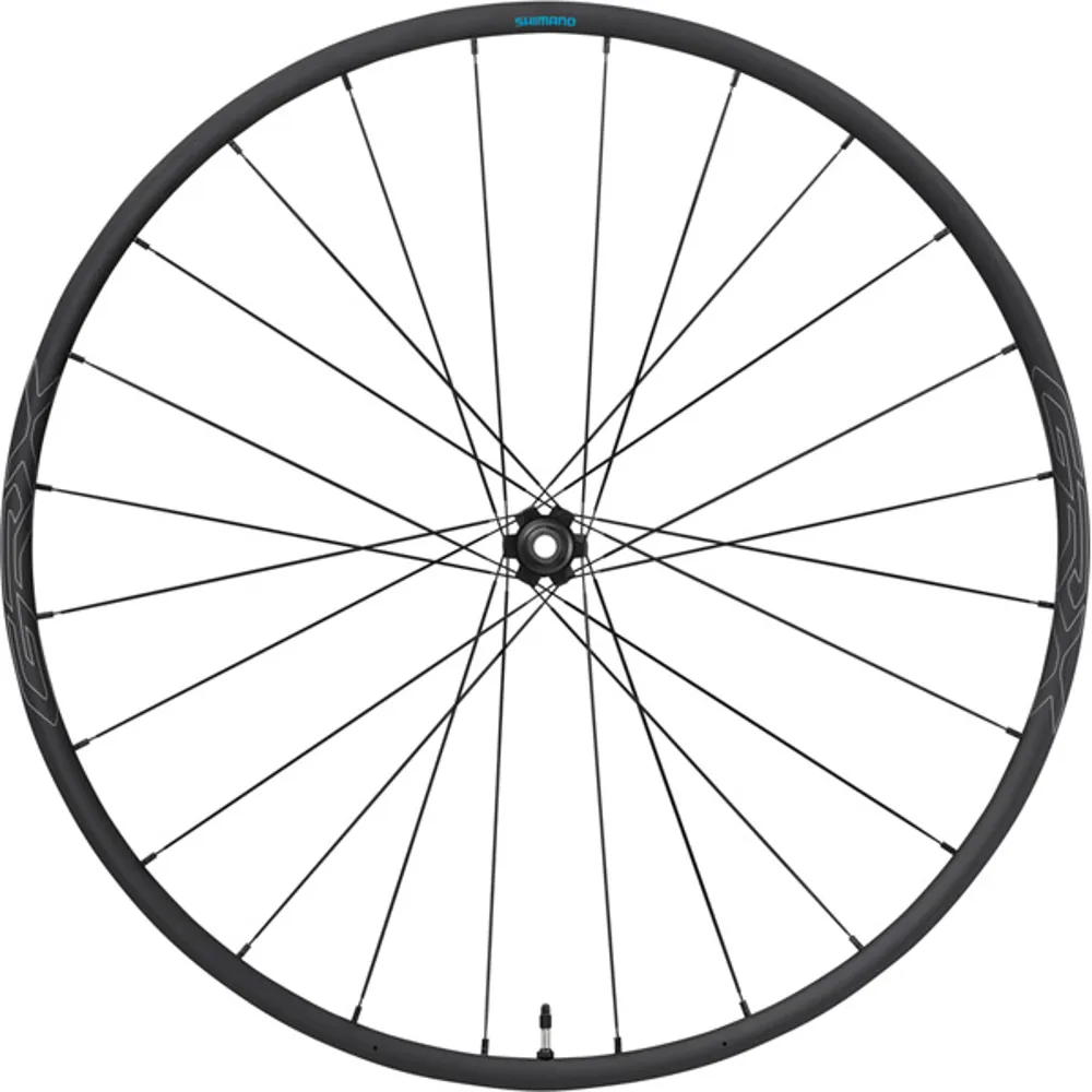 uPRISE Bikes Shimano WH-RX570 12x100mm E-thru CenterLock Disc 700c Front Road Wheel | Price match, 365 day return s, 18-Month Warranty, Finance Available & Free UK Delivery