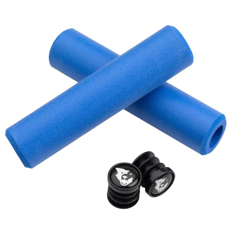 Wolf Tooth Karv MTB Grips - 6.5mm - Blue
