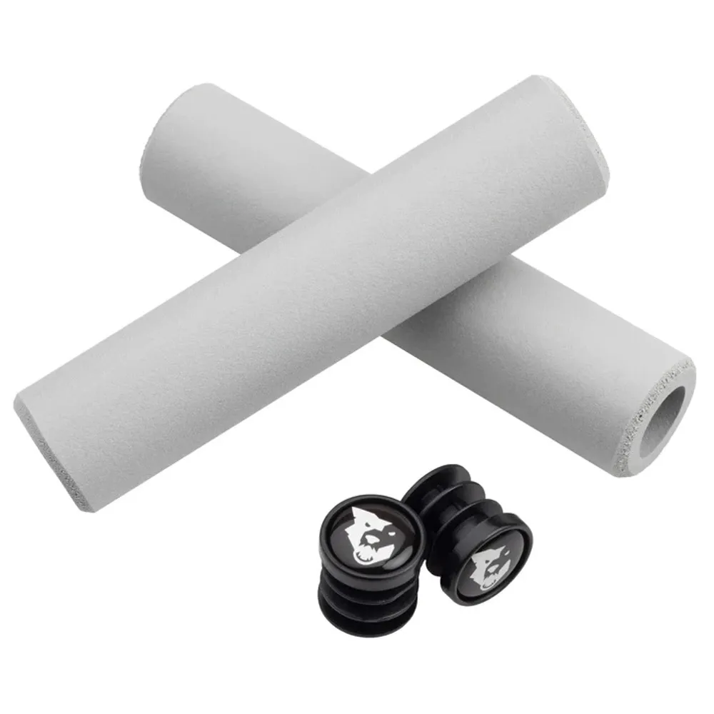 uPRISE Bikes Wolf Tooth Karv MTB Grips - 6.5mm - Grey | Price match, 365 day returns, 18-Month Warranty, Finance Available & Free UK Delivery