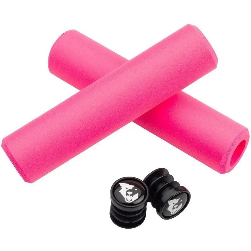 Wolf Tooth Karv MTB Grips - 6.5mm - Pink
