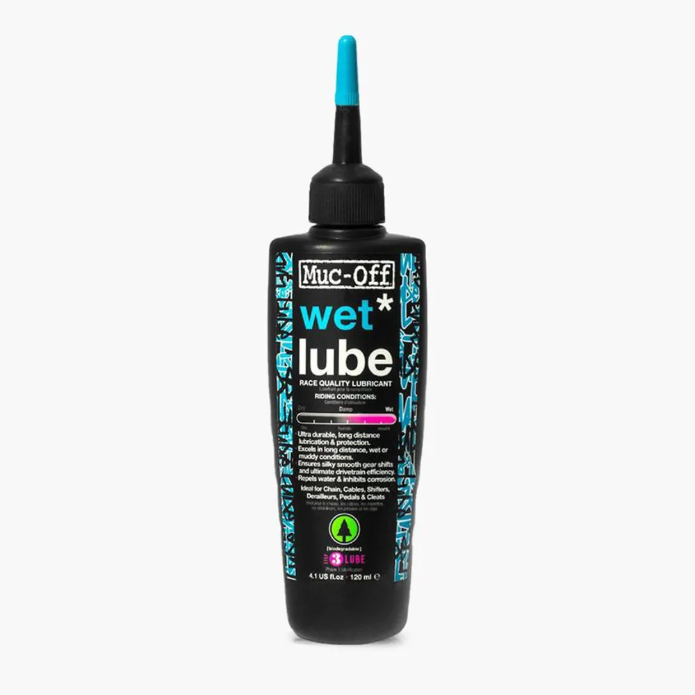 uPRISE Bikes Muc-Off Bio Wet Lube - 120ml | Price match, 365 day return s, 18-Month Warranty, Finance Available & Free UK Delivery