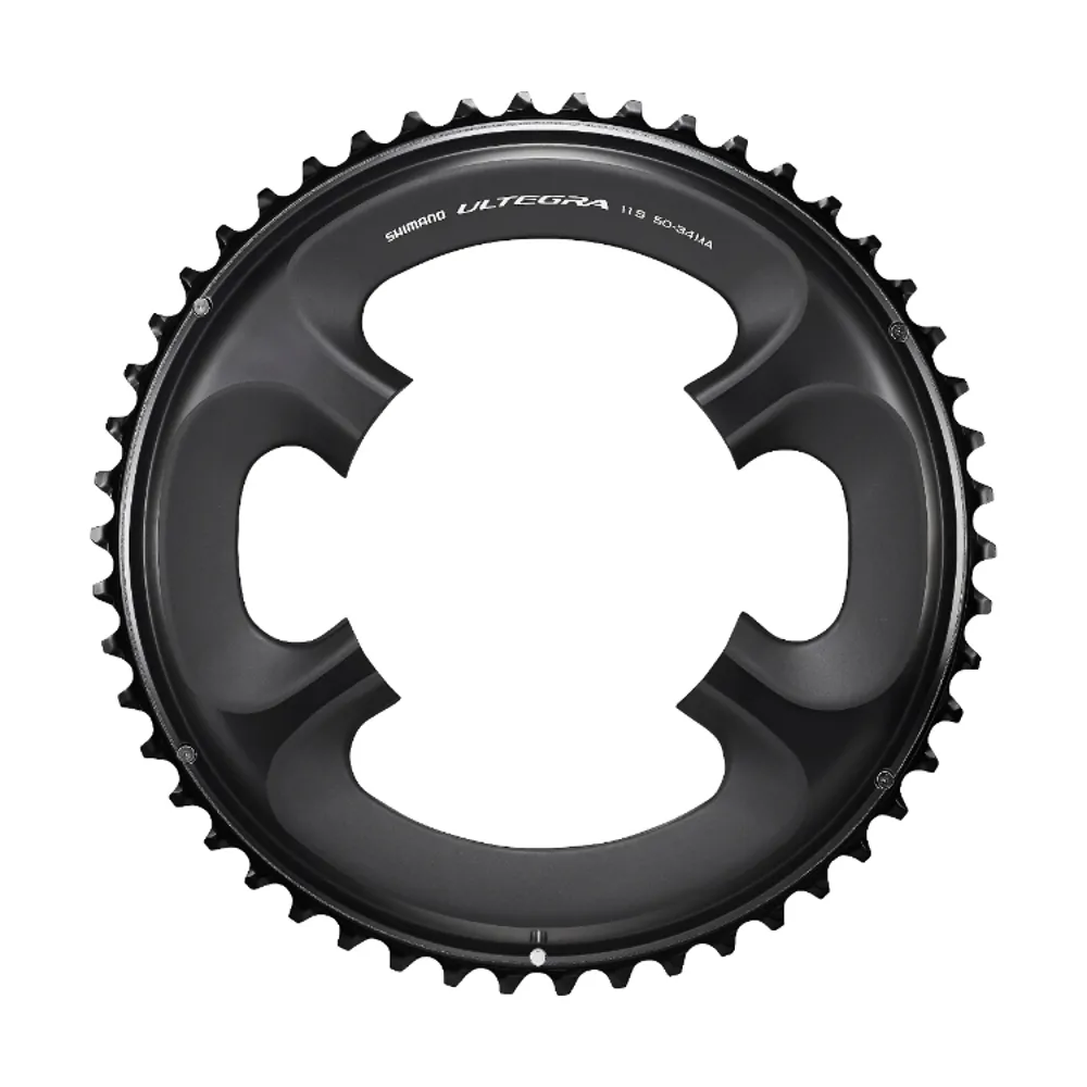 uPRISE Bikes Shimano Ultegra FC-6800 Chainring 50T-MA - Grey | Price match, 365 day return s, 18-Month Warranty, Finance Available & Free UK Delivery